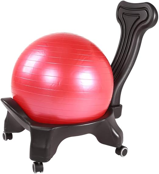 ball chair with back