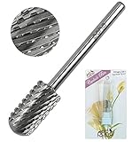 USA Beauticom Pana Brand Professional Large Smooth Round Top Dome Barrel Carbide Bit 3/32