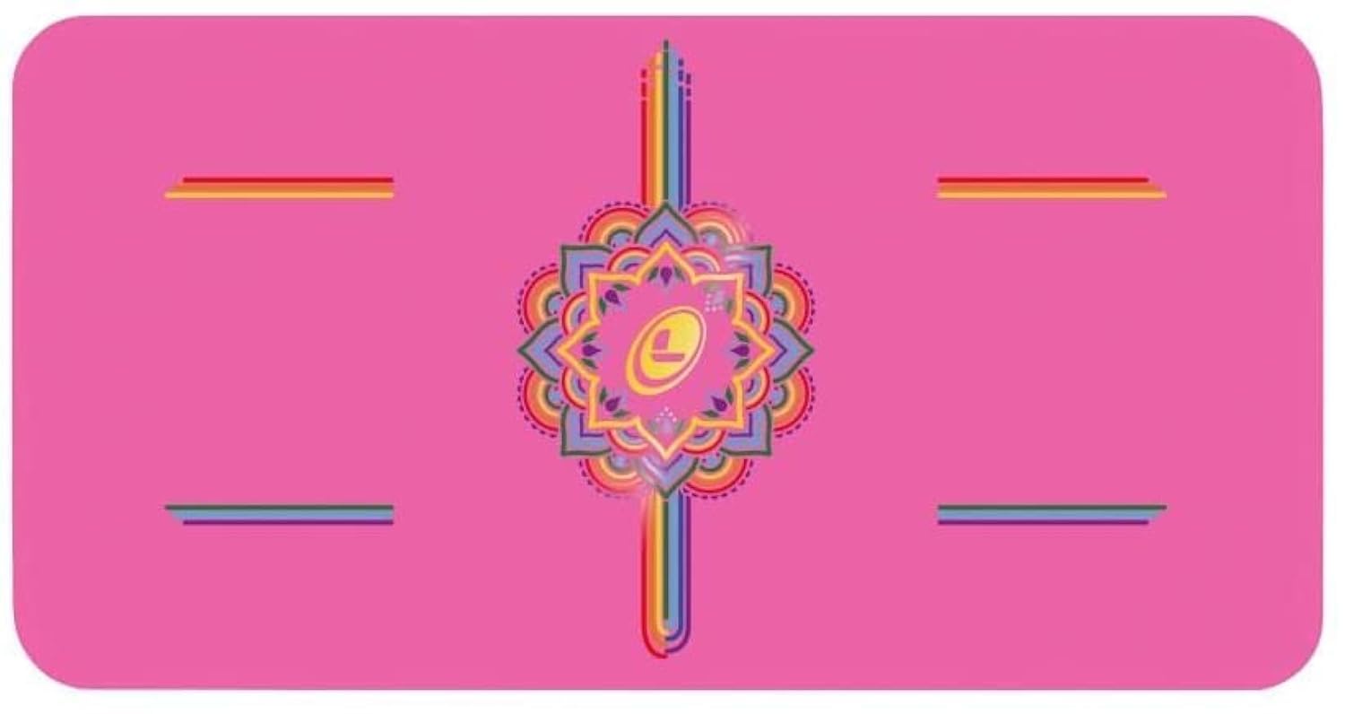 Liforme Yoga Pad - Free Yoga Bag, Patented Alignment System, Warrior-like Grip, Non-slip, Eco-friendly and biodegradable, 4.2mm thick pad for knee, elbow and hand support during Yoga (Grateful Pink)