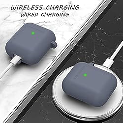 Airpods Case Cover, LELONG Soft Silicone Protective