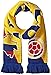National Soccer Team Colombia Jacquard Knit Scarf, One Size, Red/Blue/Yellow