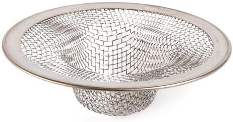 Durastrain 2-1/2 Inch Stainless Steel Mesh Sink &amp; Bath Strainers x 5 Pack