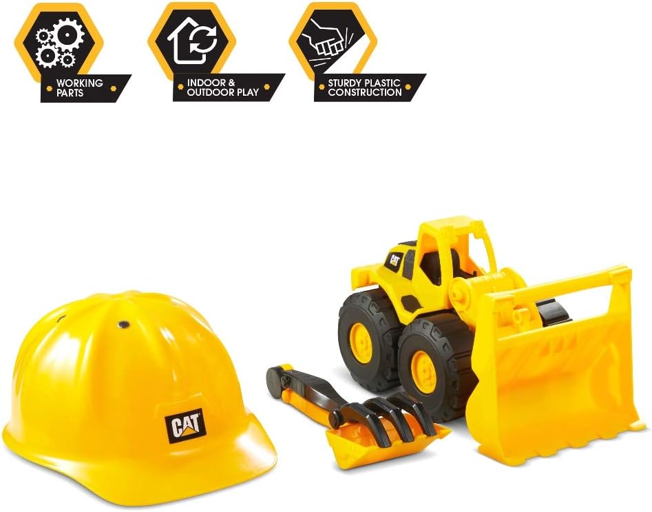 CAT Construction Construction Fleet Sand Set - Wheel Loader 82063, Yellow - Image 4