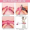 Ansharinc-Weighted-Hula-Hoops-for-Adults-and-Kid-Fitness-Hula-Hoops-at-Home-and-Office-Smart-Hula-Hoops-for-Weight-Loss-1kg-Adjustable-Weighted-Hula-Hoop-for-Exercise Weighted Hula Hoops for Adults and Kids , Smart Hula Hoops for Weight Loss, 1kg/52inch Adjustable Weighted Hula Hoop for…