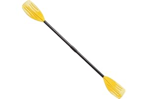 HARDCORE WATER SPORTS Kids Kayak Paddle for River Tubing and Water Adventures | Double-Sided Oars Ideal for Young Paddlers or on River Runs, Lakes, and Streams | Lightweight, Easy-to-Use