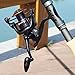 Sougayilang Spinning Fishing Reel - Ultra Smooth 13+1 Shielded Bearings, Light Weight Powerful Anti-Corrosion Alloy Construction Body，Non-Slip EVA Knob for Saltwater Freshwater Bass Fishing
