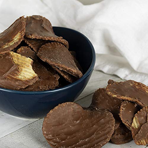 Sanders Milk Chocolate Covered Potato Chips Snacks, 6 oz Gift Box