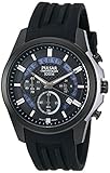 Pulsar Men's PT3527 On The Go Analog Display Japanese Quartz Black Watch