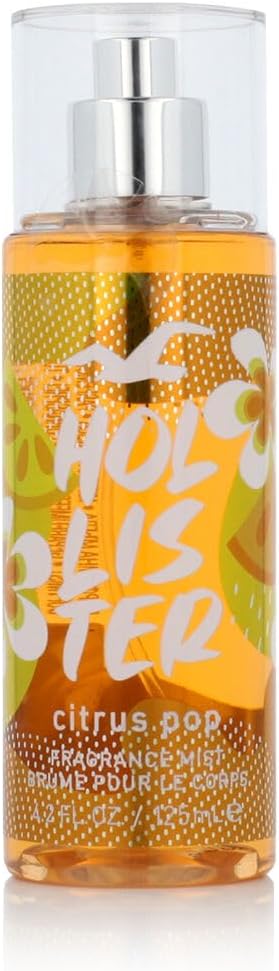 Hollister Citrus Pop Body Mist 125ml Spray Fragrance Women Perfume