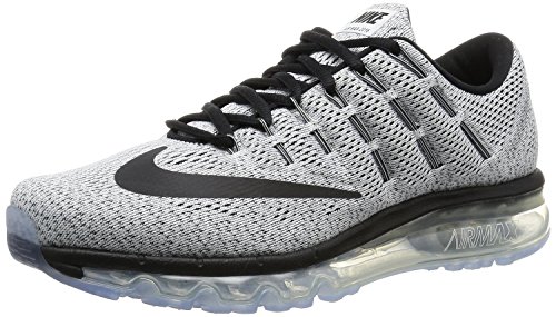 Nike Air Max 2016 Men Running Run Sneakers New White Black - 8