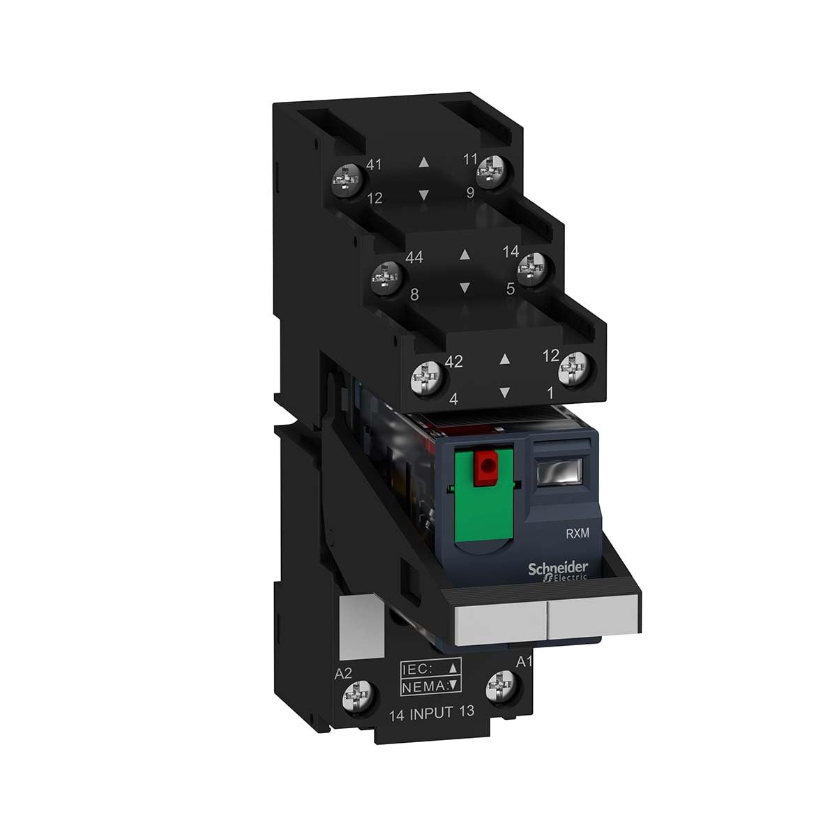Relé RXM con LTB + LED y Zócalo de Termi