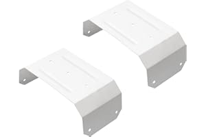 IGIUA Downspout Gutter Pipe Clip Hidden Bracket 3x4 ，rain gutter downspout extension (2)