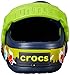 crocs TMNT II K Light-Up Clog (Infant/Toddler/Little Kid/Big Kid), Navy/Volt Green, 9 M US Toddler