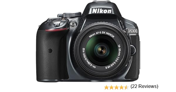 Nikon D5300 - Cámara réflex Digital de 24.2 MP (Pantalla 3.2 ...