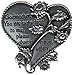 Cathedral Art Heart Visor Clip, Godmother, Model:KVC328