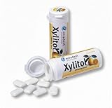 Miradent 100% Xylitol Dental Professional Chewing Gum (Fresh Fruit Flavor / 12 Tubes of 30 Pieces Each)