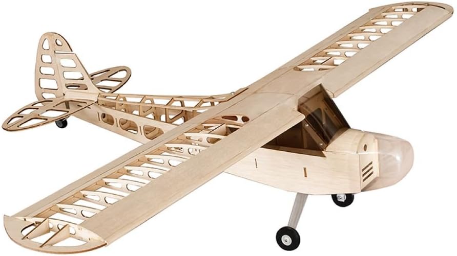 Siva Toys Siva Toys211630 1180 mm Piper J-3 Wooden Building Set