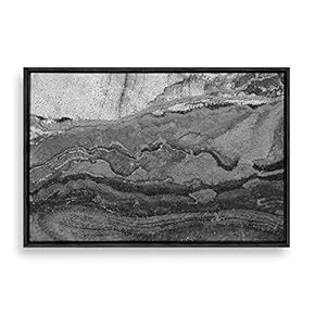 Framed Canvas Wall Art Rock and Corridor Canvas Prints Home Artwork Decoration for Living Room,Bedroom - 16x24 inches