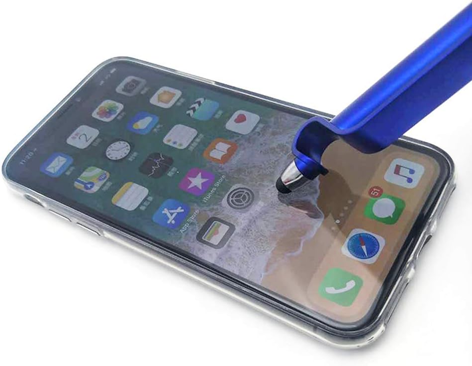 SITAKE Stylus Pen, 12 Pcs Multifunctional 3 In 1 Phone Holder + Capacitive Stylus + Ballpoint Pens - Image 3