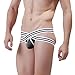 Black Mesh Jockstrap Thong for Men Sexy Breathable G-string Black Size M