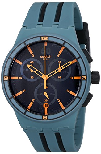 Swatch Men's STSUSG401 XXSpeed Analog Display Quartz Green Watch