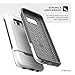 Samsung Galaxy S8 Plus Case White Gray - Encased Rebel Series Impact Armor (Samsung S8+)