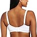 Playtex womens 18 Hour Silky Soft Smoothing Wireless Us4803 Available With 2-pack Option Bras, White, 42B US