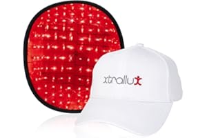 Xtrallux Alpha Laser Hair Growth Cap with 136 Lasers – 6 Minute Treatment Time for Thinning Hair | FDA Cleared Hair Loss Treatment | Hair Regrowth Cap for Men and Women
