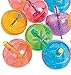 Kidsco Spinning Tops with Glitter 1 5/8
