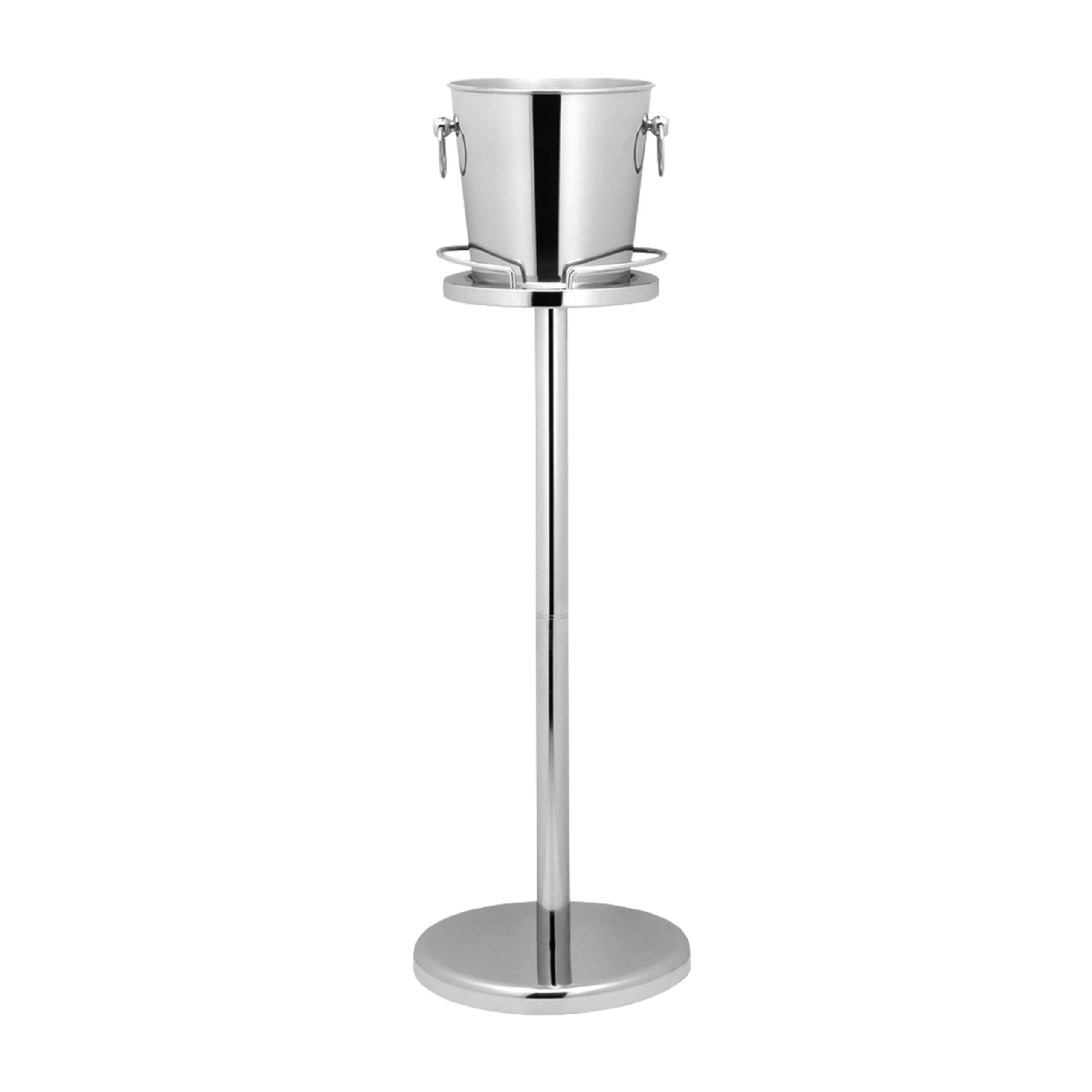 Leopold Vienna 260 x 680 mm Stainless Steel Stand for Champagne Cooler, Silver