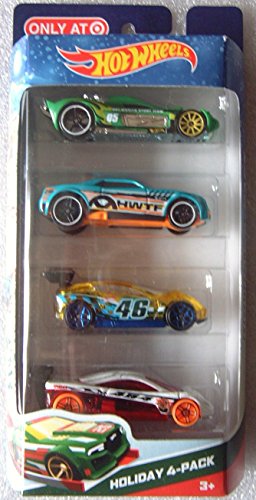 Hot Wheels 2014 Holiday 4-pack