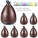 URPOWER Essential Oil Diffuser 150ml Wood Grain Ultrasonic Aromatherapy Oil Diffuser with Adjustable Mist Mode Waterless Auto Shut-off Humidifier and 7 Color Changing LED Lights for Home Office Babythumb 2
