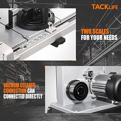 TACKLIFE Bandsaw, 3.5A 10" Two speed（2160/3150FPM）Deluxe Bandsaw with