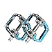 RockBros Mountain Bike Pedals Flat Pedals Lightweight Bicycle Pedals Platform Metal 9/16