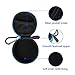 Earbud Case ZEEYU Hard Earphone Bluetooth Headphone Carrying Storage with Carabiner-Blue