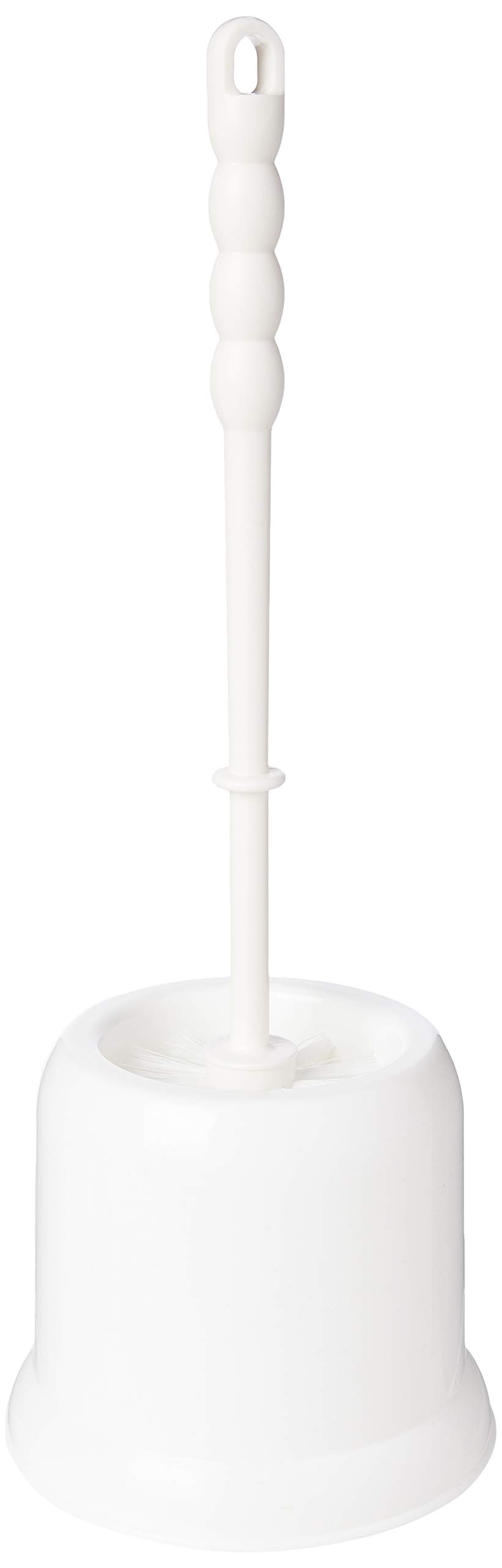 Addis Toilet Brush Round with Open Holder, Plastic, White, 1,202267