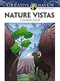 Creative Haven Nature Vistas Coloring Book (Creative Haven Coloring Books) by Jeremy Elder