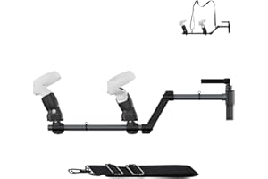 CBDYWVR VR Gun Stock for Meta Quest 2, Compatible with Quest 2 Controller Grips for Enhanced Stability and Control, Magnetic Stock Rifle Adapter