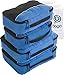 Travel Organizer Full Pack Set - Packing Cubes, Toiletry Bag, Shoes Bag, ZipBags