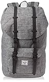 Herschel Supply Co. Little America Backpack, Raven Crosshatch/Black Rubber