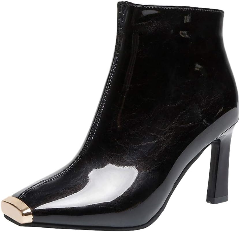 square toe womens ankle boots