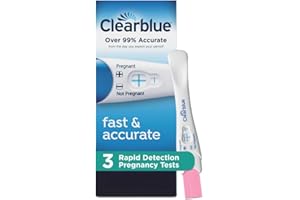 Clearblue Rapid Detection Pregnancy Test, Home Pregnancy Kit, 3 Count