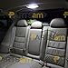 Partsam White Interior LED Package Kit + Tag Lights + Reverse Lights Replacement for Jeep Patriot 2007-2015(8 Pieces)