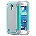 Galaxy S4 Mini Case, ULAK Hybrid Case with Dual Shock Resistant Soft silicone Case Design and Hard PC Construction for Samsung Galaxy S4 Mini (4.3