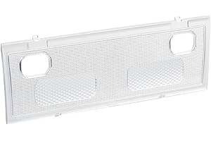 TOTMOX Clear Interior Dome Lamp Reading Light Lens Housing, Overhead Console Dome Light Lens Cover 15911049, 2007-2013 Compatible with Chevrolet Silverado 1500