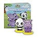 LeapFrog Learning Friends Hippo and Panda figures with Board Book