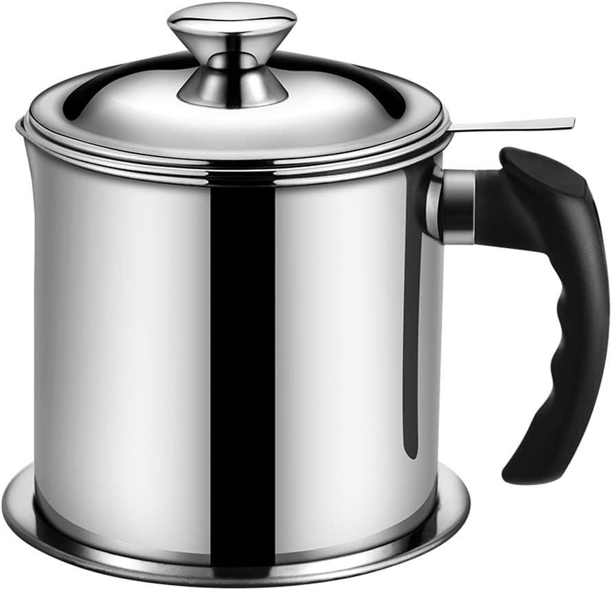 1 2l Filtro Aceite Cocina Acero Inoxidable Recipiente Aceite Usado Cocina Con Malla Fina Colador Y Tapa Para Grasera Qianduoduo888 Olla De Colador De Grasa De Aceite Color Rojo Utensilios Hogar Y Cocina Ourhouserestaurant Com