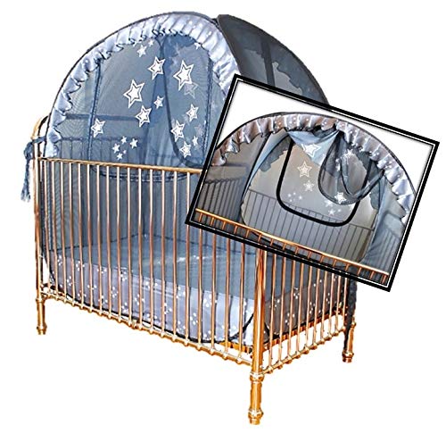 Best Baby Crib Tent - Trusted for 20+ Years - Proven to Keep Your Baby from Climbing Out of The Crib. Original Australian Design Premium Pop Up Crib Canopy