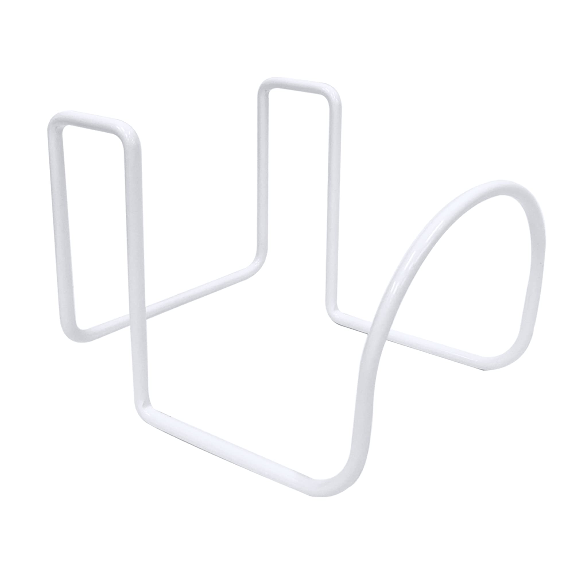 Photo 1 of Jantens Hose Holder, Heavy Duty Steel Hose Hanger Wall Mount for Outside, Powder Coated Vinyl Fence Hook for Expandable Hose, Hose Reel, Water Hose, Pocket Hose, Flexible Hose (White)