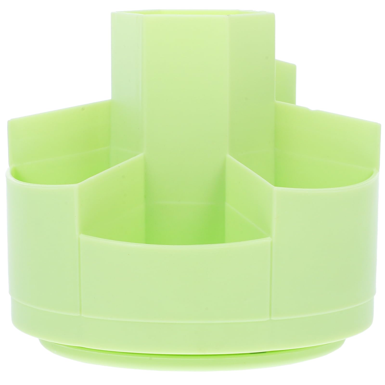 Rotating Pen Holder Desk Organiser Compartments Multi function Pencil Cup Stationery Storage Box Office Home School Creative Desktop Makeup Brush Pot